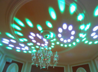 Discothek Blue Night - Lichteffekte