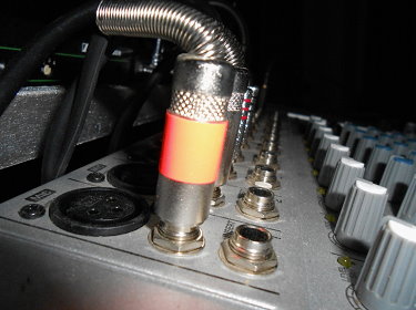 Discothek Blue Night - Mischpultanschlüsse